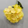 Flores de Hortensia Artificiales Simuladas al por Mayor Flores Artificiales para Bodas Rojo Amarillo Morado Hortensias Individuales Artificiales