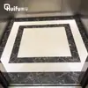 Alfombra para Elevador con Patrón Impreso Alfombra de Piso de PVC Logo Resistente al Desgaste Impermeable Inodora Alfombra de Piso de Plástico