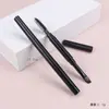 Cepillo para cejas de doble punta más vendido transfronterizo con tapa, que presenta un diseño en espiral y angular para aplicar pestañas postizas, arreglar las cejas y crear un rizado de pestañas en forma de torre para maquillaje