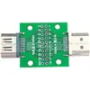 Placa de Prueba HDMI Macho A a Hembra con Adaptador de Placa de Circuito Impreso Circuito de Interconversión de Socket Macho a Hembra Tipo A Accesorio de Placa de Circuito