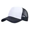 Nueva gorra de malla transpirable con combinación de colores de moda para leche de té, escuela, deportes, sombrero de protección solar, se puede hacer con LOGOTIPO