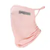 Nueva Máscara de Seda Helada de Verano con Protección Solar y UV para Ciclismo al Aire Libre, Protección Solar, Protección Facial, Protección del Cuello, Bufanda para el Cuello, Paño Facial, En Stock