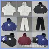Sudadera con capucha y estampado de letras Ak Classic de marca moderna al por mayor y pantalón de chándal para hombre y mujer, estilo High Street, con forro polar, Otoño e Invierno