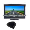 Monitor de 4,3 polegadas com câmera de visão lateral preta HD área cega HD visão traseira do carro de monitoramento de imagem reversa