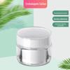 Nova garrafa de creme de fundo inclinado 50g tampa redonda reta de topo plano garrafa de creme várias especificações material de embalagem garrafa vazia de creme simples atacado