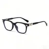 Nuevas Gafas Planas Anti-Luz Azul Ultraligeras Crowe, Gafas Unisex de Montura Negra Lisa Retro Transfronterizas