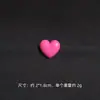 Lindo Estilo Japonés Corazón Rojo Corazón Corazón Corazón Broche con Forma de Corazón Insignia de Dibujos Animados Insignia Botón Pin Accesorios para Zapatos de Estudiante para Mujer Bolsos