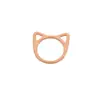 Directamente del fabricante: Broches de Dibujos Animados de Aleación con Forma de Oreja de Gato de Colores, Herramientas de Tejido DIY, Anillas Cerradas, 9 Colores Disponibles