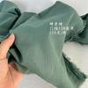Tela de Algodón Crepé Lisa Resistente a las Arrugas, Tela de Forro para Ropa de Gasa de Algodón Puro No Transparente para Ropa de Bebé y Hanfu