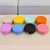 Bolsa Redonda Portátil de Silicona para Identificación, Almacenamiento de Llaves, Auriculares, Cosméticos, Nuevo Billetero de Silicona