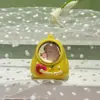 Venta Directa de Fábrica Nuevo Dibujo Animado Cobaya Capibara Luminoso Pequeño Bolso Escolar Llavero Colgante Accesorios Adornos Al Por Mayor