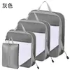 Bolsa de compresión para viaje Amazon, organizador de equipaje impermeable de gran capacidad, bolsa portátil para clasificar y empacar ropa