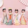 Vestido Estilo Chinês Corrente Nacional Estilo Antigo Prosperidade Beleza Série Tang para Senhoras Enfeites Lanterna do Palácio Decoração de Jardim Luz Noturna