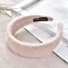 Otoño e Invierno Nuevo Diadema de Mohair Pasador para el Cabello Dulce Coreano de Ala Ancha Diadema Pasador Accesorios para el Cabello para Mujer