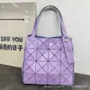 Bolso Original Japonés Acolchado Geométrico de Diamantes Nuevo Bolso de Hombro Cuadrado Grande en Forma de Diamante Estilo Commuter para Mujer