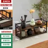 Prateleira de Armazenamento para Xícaras de Chá de Mesa, Pequena Prateleira de Exibição, Suporte para Exibição de Bule de Argila Roxa Estilo Chinês, Não é Madeira Sólida, Suporte para Exibição de Conjunto de Chá