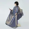Bata de Peluquería que Permite Sacar las Manos sin que se Enganche el Cabello, Bata Impermeable, Chal para Teñir el Cabello, Chal para Cortar el Pelo de Adultos, Delantal, Herramientas de Peluquería