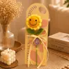 Flor Artificial de Ganchillo de Lana Nomeolvides para Decoración de Sala de Estar, Popular en Centros Comerciales, Supermercados y Tiendas de Juguetes de Moda, Ramo de Flores Simuladas