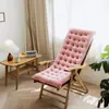 Cojín de Asiento y Cojín de Respaldo Integrados para Silla Mecedora, Almohadilla de Algodón, Adecuado para Todas las Estaciones, Engrosado para Otoño e Invierno, Silla Plegable, Silla Perezosa