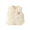 Chaleco de Protección de Barriga de Algodón para Bebés y Niños Pequeños, Chaleco Casual sin Mangas de Algodón Cálido para Niños, Para Usar por Dentro o por Fuera