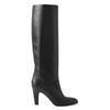 Botas altas de tacón alto de otoño e invierno de comercio exterior transfronterizo 2024, botas de moda Joker de talla grande, botas de pasarela de moda, botas ahumadas para mujer