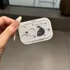 Padrão de Gato Fofo Apple 17P/17PM/18P/18PM Senso de Design Transparente Fofo Película Protetora Película para Lente