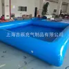 Paraíso Infantil Exterior Interior Inflable Calidad Piscina para Nadar Procesamiento Personalizado Espesor Aumentado Modelo Inflable Cuadrado Piscina de Diversión