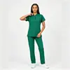 Camisa de procedimento respirável de secagem rápida Walmart, uniforme médico de especialista em dermatologia, vestuário médico transfronteiriço para clínica de dermatologia