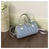 Bolsa Boston de Jeans Moda Verão para Mulheres 2026 Novo Estilo Bolsa de Mão Bolsa Almofada Bolsa Transversal de Alta Qualidade