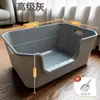 Gato Universal Grande Aberto Semi-fechado Vaso Sanitário À Prova de Destaques Bacia Externa Enorme Fantoche Maine Extra Grande TYmy