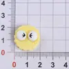 Serie de Galletas de Ojos Grandes con Temática de Comida Accesorios de Resina DIY para Fundas de Teléfono, Zuecos, Imanes de Refrigerador y Materiales para Accesorios de Cabello