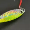 Larga distancia caballa pequeña placa de hierro Luya cebo de plomo escama de pez marca caballo biónico cebo artificial cebo duro agua dulce mar twitching lento y pesado