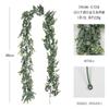 200 Tipos de Combinações de Trepadeiras de Flores Artificiais, Plantas Simuladas, Trepadeiras Violetas, Trepadeiras de Glória da Manhã, Trepadeiras de Flores Artificiais para Decoração Suave do Lar
