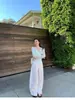 Pantalones de Lino Anchos y Sueltos de Sensación Ligera para Uso Casual freewear Número de Modelo 77042