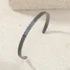 Suministro Exclusivo Transfronterizo de Pulseras de Acero Inoxidable con Encaje de 5 mm, Pulseras de Acero de Titanio Ajustables de Moda y Tendencia con Diseño de Nicho