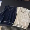 Nuevo chaleco de punto sin mangas estilo coreano de moda para otoño de 2026 para mujer, holgado y adelgazante, top vintage versátil