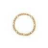 Pulseira Hip Hop Corrente Figaro Masculina Feminina Punk Aço Inoxidável Anel Corrente Figaro Pulseira Joia de Pulso Presente