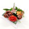 Directo de fábrica 6 rosas peonías simulación boda decoración del hogar mesa de comedor sala de estar decoración de mesa de comedor fotografía flores artificiales