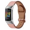 Adecuado para Fitbit Charge6 Smart Watch, Nueva Correa de Reloj de Cuero Genuino Charge5 en Stock