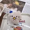 Broche de Muñeca de Peluche de Dibujos Animados Gato Kt Colgante para Mochila Gatito Accesorios para Ropa Bufanda Calcetines Venta al por Mayor