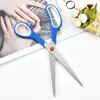 Tijeras de oficina de acero inoxidable más vendidas, tijeras para estudiantes, tijeras de cocina, tijeras de papelería, tijeras para manualidades, tijeras de sastre, tijeras para goma y plástico, tijeras multiusos