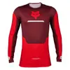 Jersey de descenso Fox americano más vendido, jersey de ciclismo de montaña, camiseta de manga larga para hombre, jersey de carreras de motocross