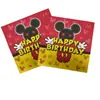 Nueva colección de varios diseños de papel de seda para decoraciones temáticas de fiestas de cumpleaños y festividades, papel de seda desechable con ambiente de dibujos animados y anime