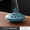 Quemador de incienso Zen quemador de incienso de ciervo auspicioso adornos de escritorio para el hogar ceremonia del té un ciervo quemador de incienso con quemador de incienso de sándalo