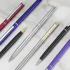 Gusano Pequeño de Cabeza Plana Xihua Bolígrafo Multicolor Varilla de Metal Aluminio Bolígrafo de Tinta para Oficina Hotel Regalo Se Puede Imprimir con Logo