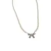 Collar de Lazo de Perlas Shijia para Mujer, Lujo Ligero, Nicho, Cadena de Clavícula de Gama Alta, Nueva Cadena de Perlas para Suéter 2025