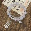 Directo de fábrica ~ Pulsera de mariposa con cuentas chinas para mujer, impresión niche, alto temperamento, pulsera de pareja, regalo para amigas