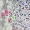 Tomoni&No Te Pierdas las Pegatinas para Manicura Bronceadas Estilo Ligero Maduro Ins Pegatinas para Uñas Forma de Alta Gama Corazón Joyería Material
