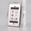 Puerta Enrollable Eléctrica Caja de Interruptor de Control para Puerta Enrollable Botón de Control para Puerta Enrollable Caja de Cerradura Electrónica Envío Gratis