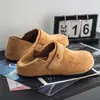 Zapatos Birkenstock de plataforma estilo casual para hombre, nueva llegada de otoño, dos formas de usar, mocasines casuales, cómodos, ligeros, zapatos para conducir para hombre